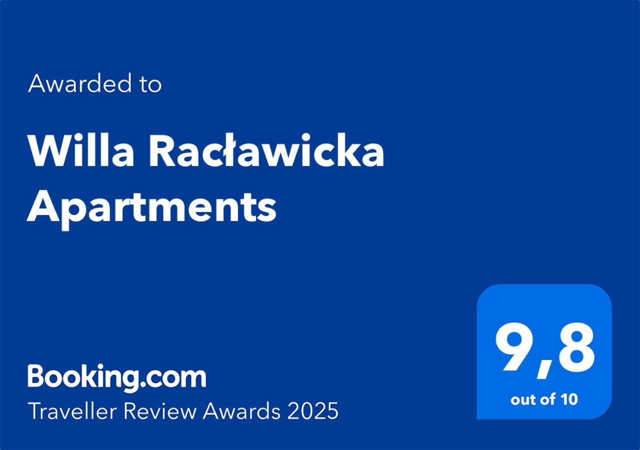 Willa Raclawicka Apartments Познань Экстерьер фото